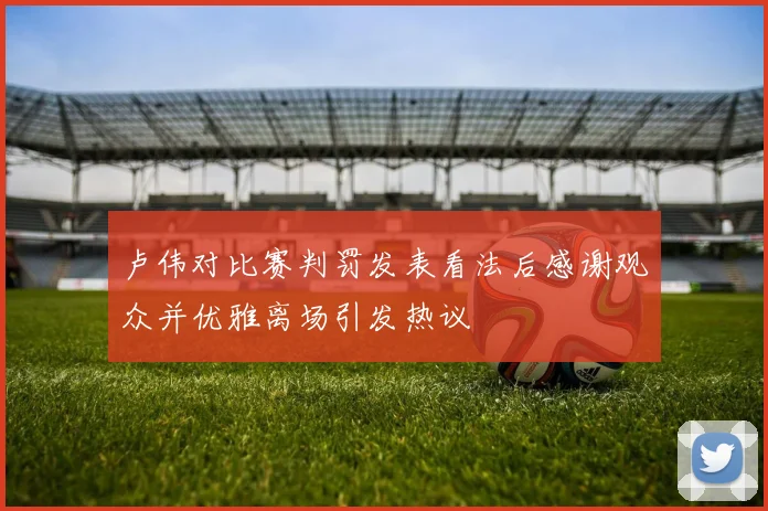 卢伟对比赛判罚发表看法后感谢观众并优雅离场引发热议